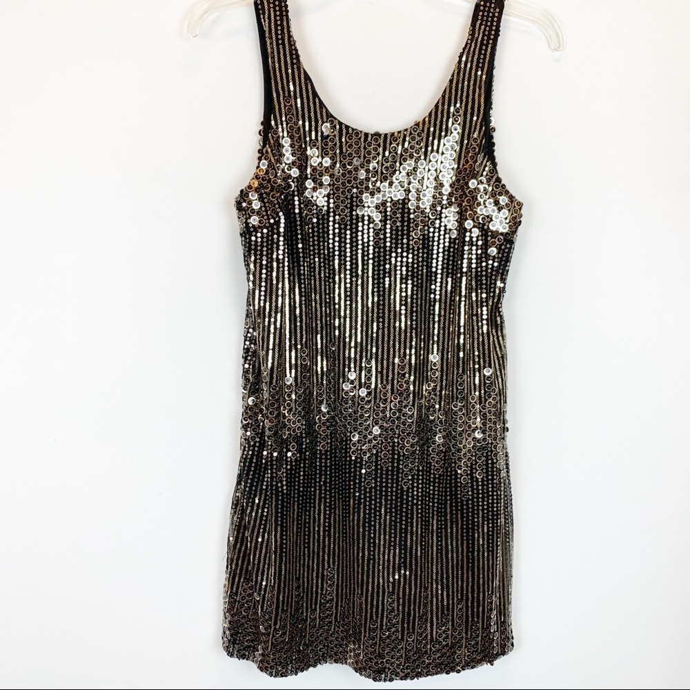 🎈Charlotte russe sequined tank dress party